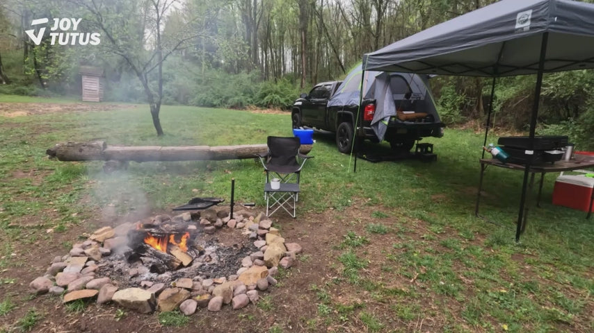 Pickup Truck Tent 5.5ft-6ft with Removable Awning for 2 Person,Truck Bed Tent