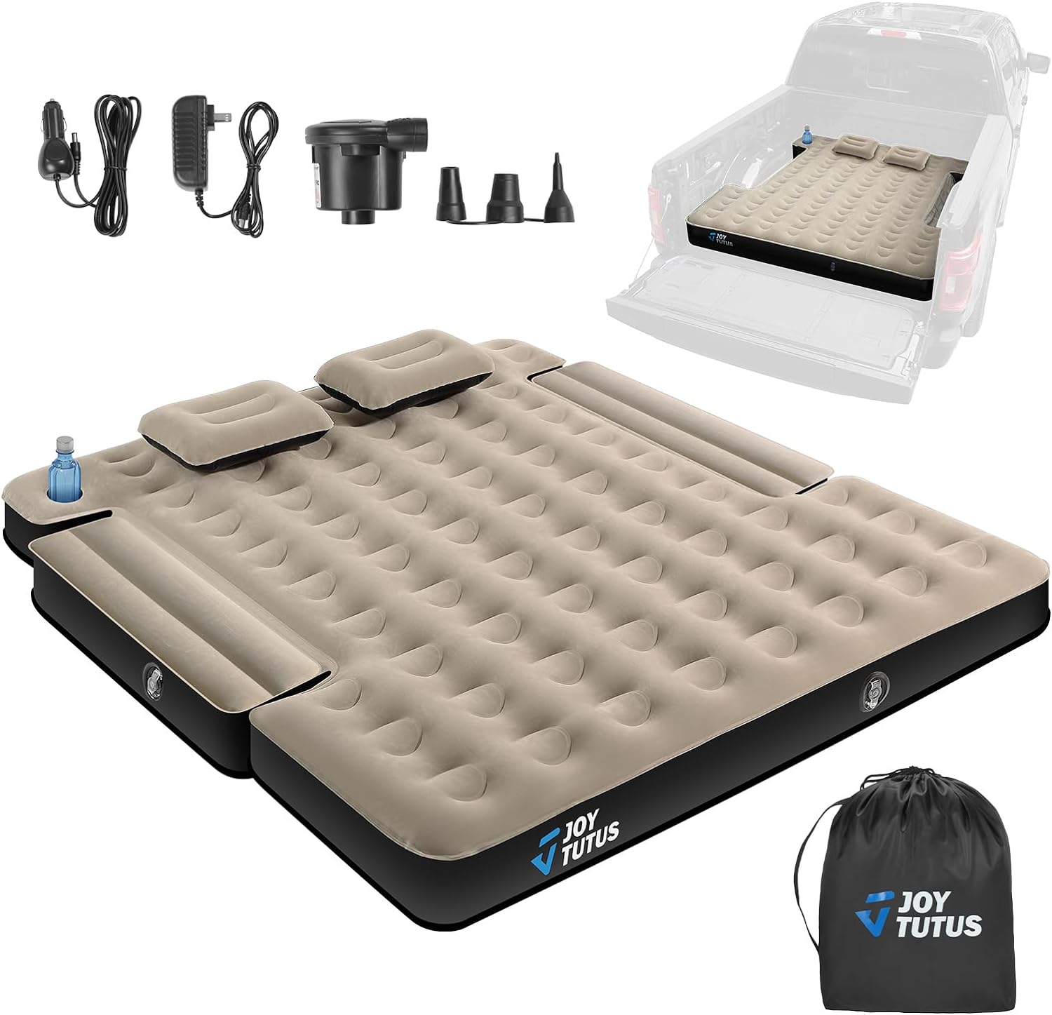 Truck Bed Air Mattress for 5.5-5.8Ft Full Size Short Truck Beds Inflatable Air Mattress