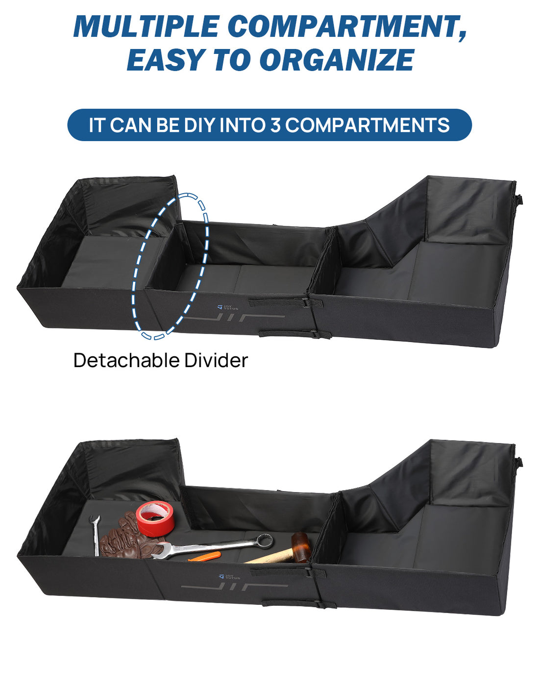 Under Seat Storage Compatible With 2019-2024 Ram 1500 Crew Cab(New Body Style), Truck Organizer Back Seat Storage, Underseat Under Seat Storage