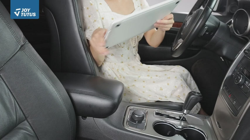 3 in 1 Steering Wheel Eating Tray Upgraded(16.1 * 10 inch), Car Back Seat Laptop Desk
