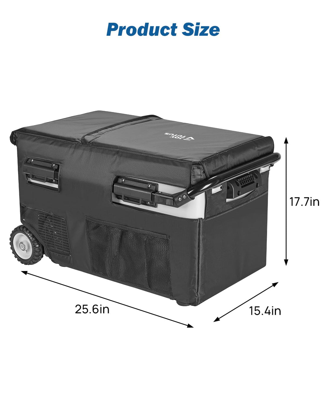 Insulated Protective Cover for 30 Quart (28L)-51 Quart (49L) Car Portable Refrigerator