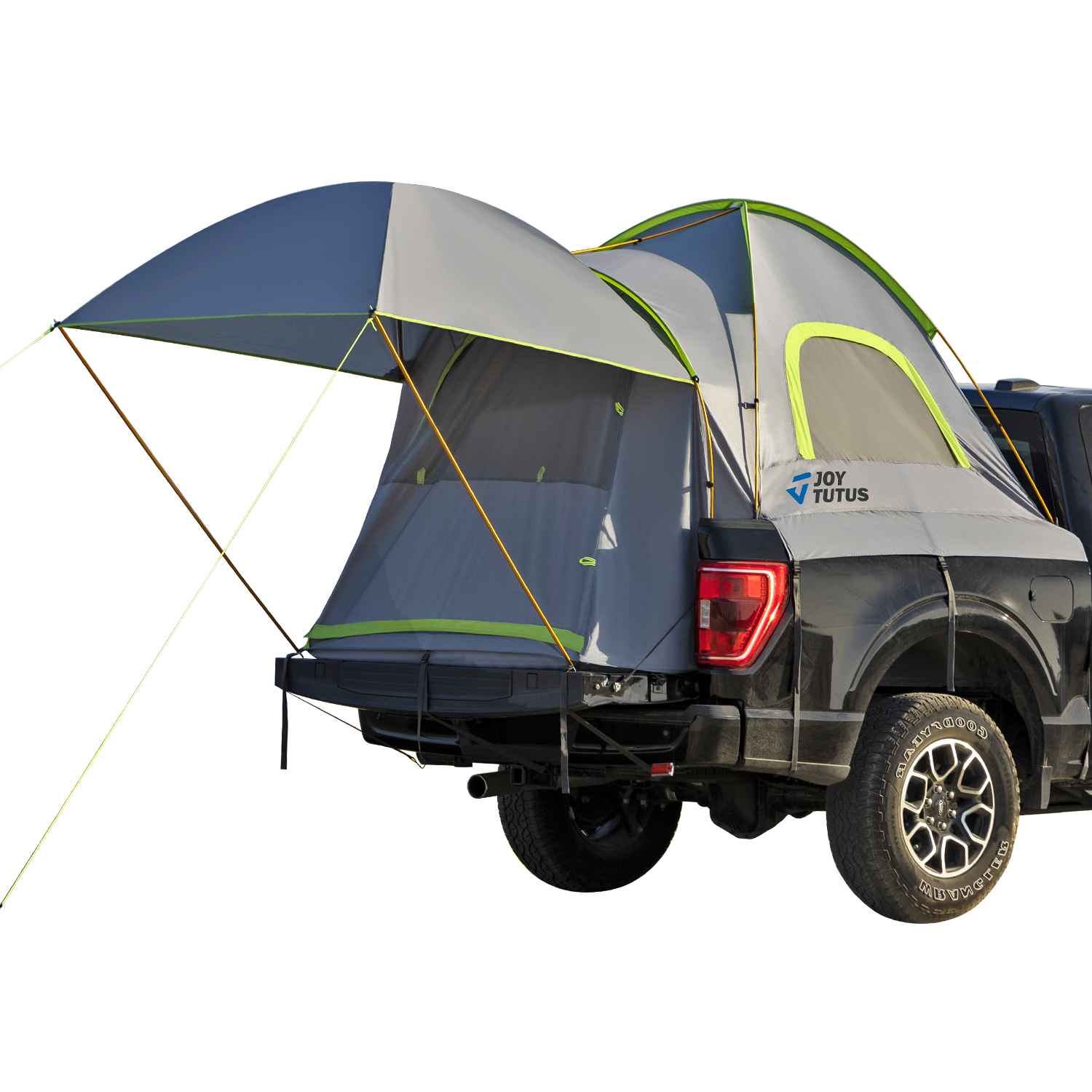 Pickup Truck Tent 6.5ft Bed Tent with Removable Awning, for 2 Person,Truck Bed Tent