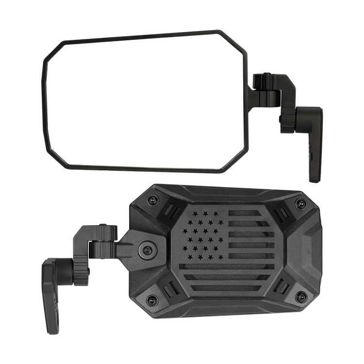 JOYTUTUS Wrangler Mirrors Doors Off Fit for Wrangler TJ JK & Unlimited 1997-2018